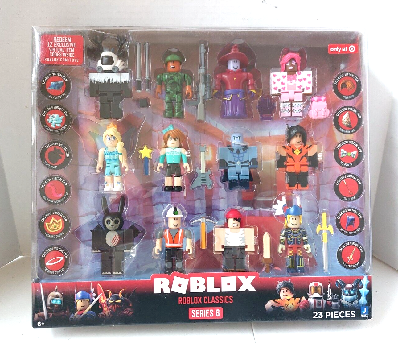 Roblox 24-piece Mini Figure Virtual World Figure Blocks 