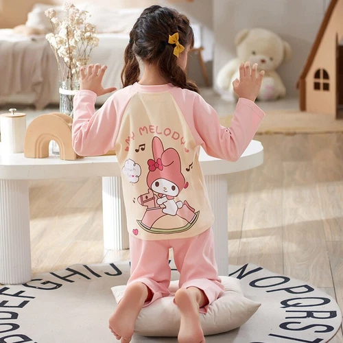 Cinnamoroll Kitty Purin Dog Kuromi PochaccoHome Clothes Girls Pajamas - Picture 12 of 42