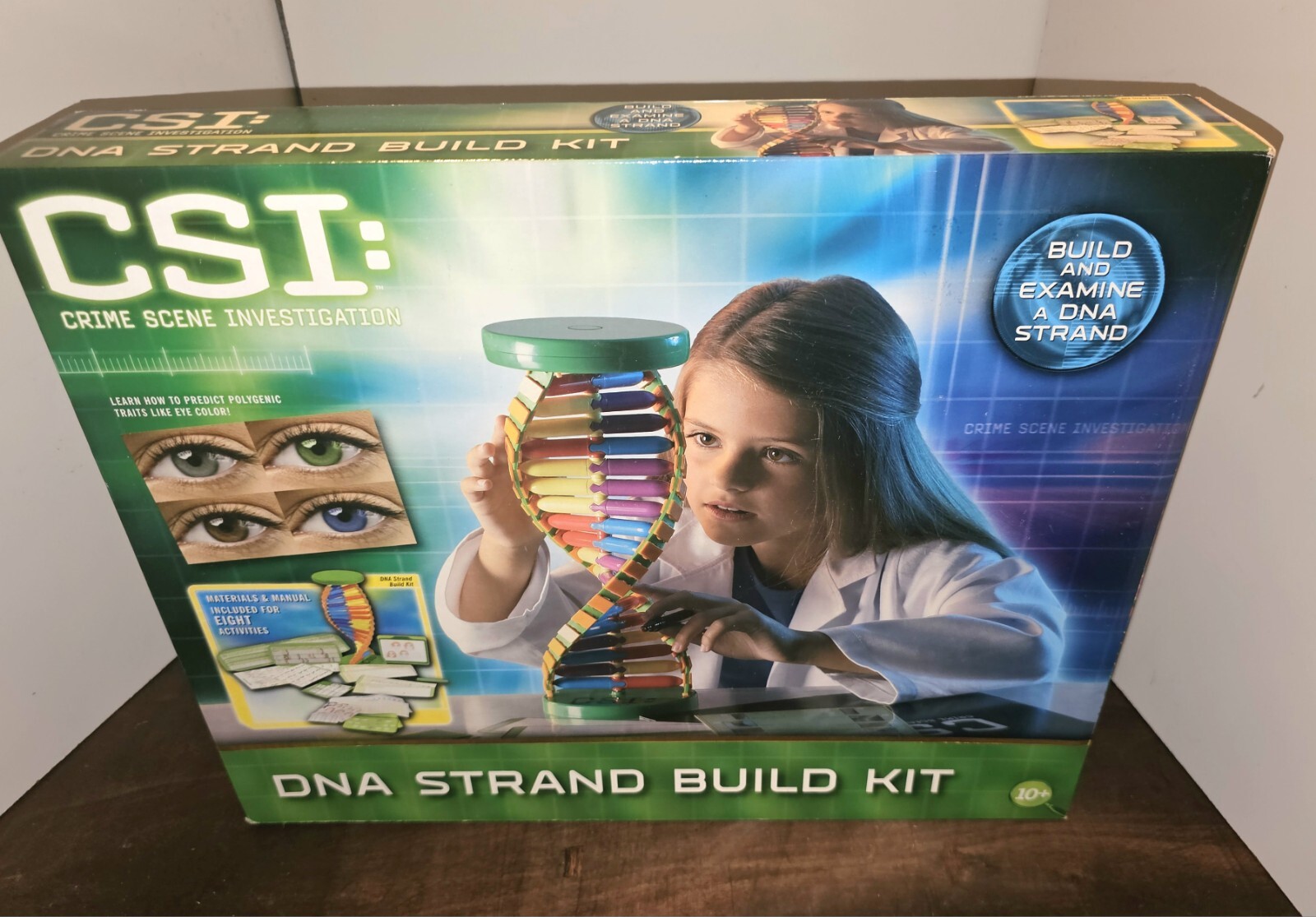 CSI Crime Scene Investigation DNA Strand Kit, Retired, Rare, New ...