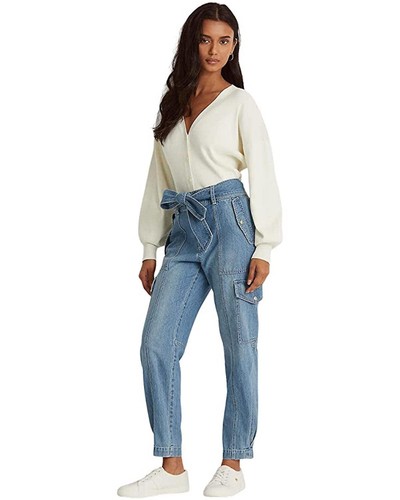 Ralph Lauren Blouson Sleeve Cardigan 