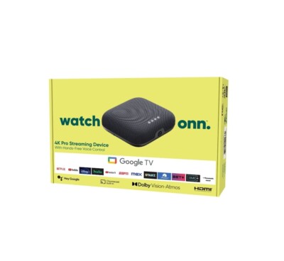 Google TV 4K Pro Streaming Device, 2024 Model, Dolby Vision, Dolby 
