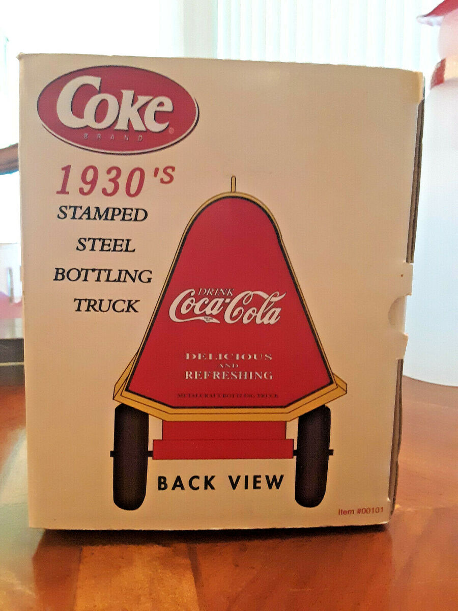 Vintage 1930's Coca-Cola Bottling Truck , Toy / Collectible