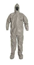 DuPont Tychem F TF169 Hazmat Coveralls Respirator Fit SM MD LG XL 2X 3X 4X☣️☢️👍