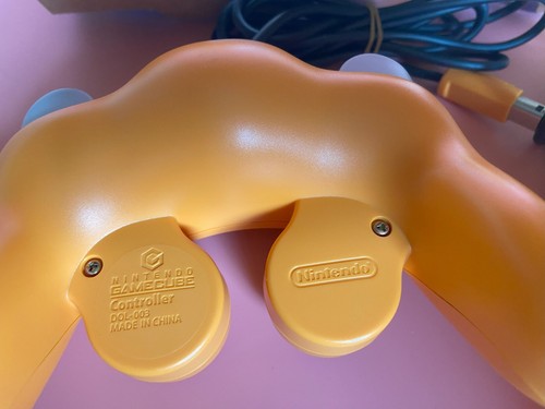 Nintendo Gamecube Controller Lot of 2 Spicy Orange DOL-003 W/Box Tested - Picture 8 of 15