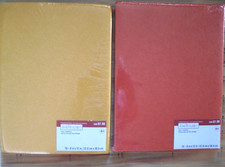 NEW Lot of 2 Packs 15 sheets each of Creatology 9" X 12" Felt: Orange Golden