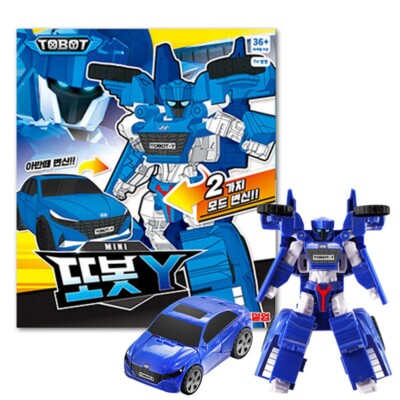 Tobot mini Y Transformer Car Robot Hyundai Avante 2023 NEW Figure Vehicle Toy