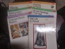 Lot of 6 Walter Foster How To Draw And Paint Series Vintage RARE