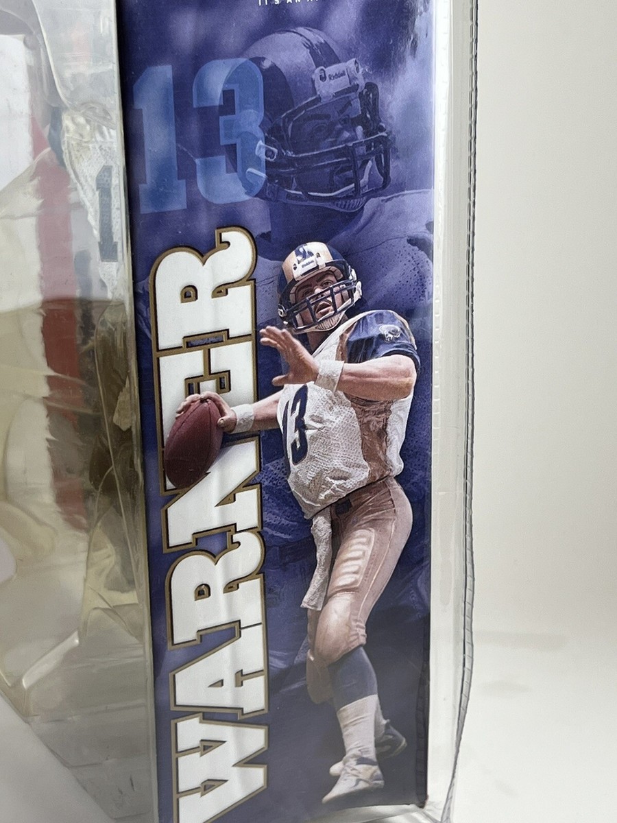 McFARLANE SPORTS PICKS NFL SERIES 1 KURT WARNER QB ST LOUIS RAMS