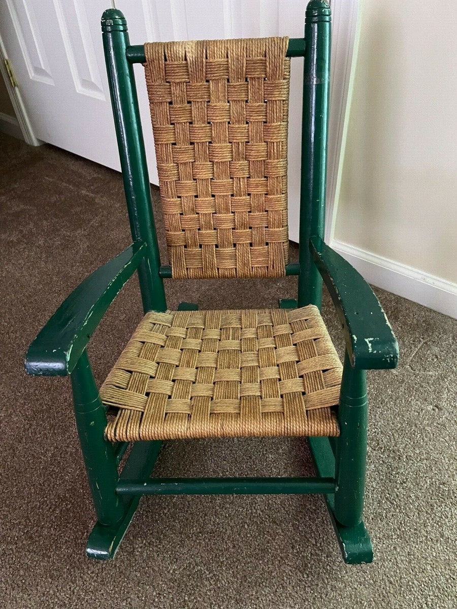 Antique Rocking Brumby Rocker Brumby Rocker Child's Antique Cane