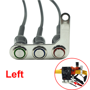 Motorcycle Headlight Fog Light ON-OFF-ON Button Switch Moto Handlebar Switches