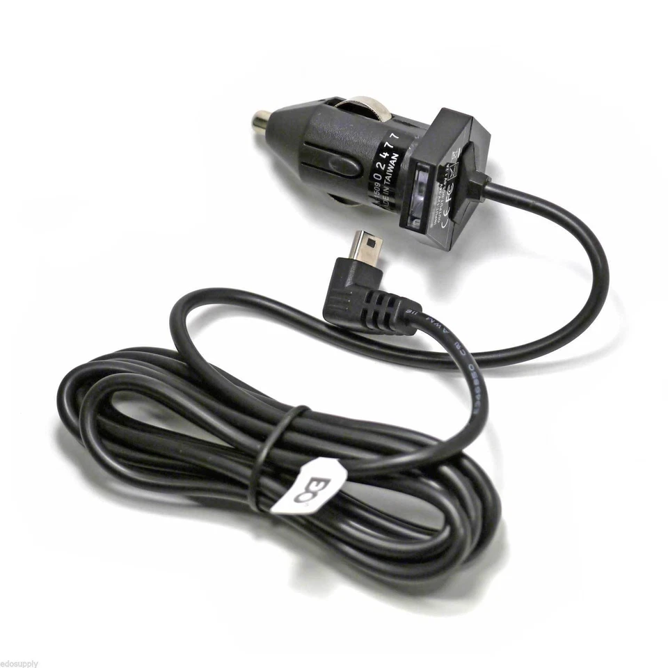 5V USB Car Charger Power Cord  for Garmin Nuvi 255w 1300 1350 1370 1450 140 GPS - Image 4 of 4