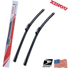 XINOU Front & Rear Windshield Wiper Blades for Toyota C-HR 2018-2022 OEM Quality