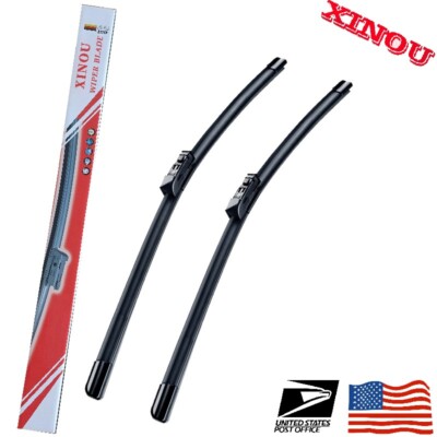 XINOU Front Windshield Wiper Blades for Subaru Forester 2019-2023 OEM Quality