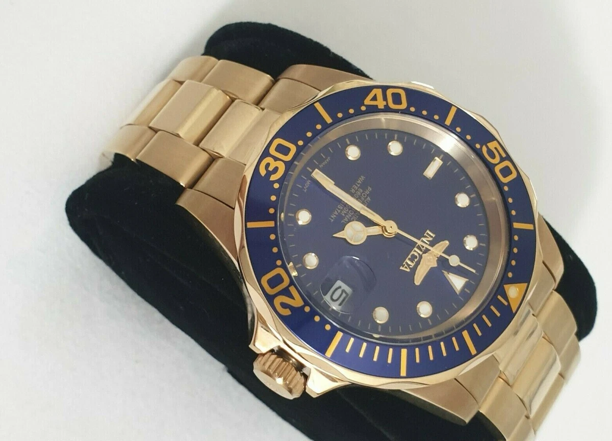 mans automatic watch invicta Japan movement by Miyota 21 jewel all