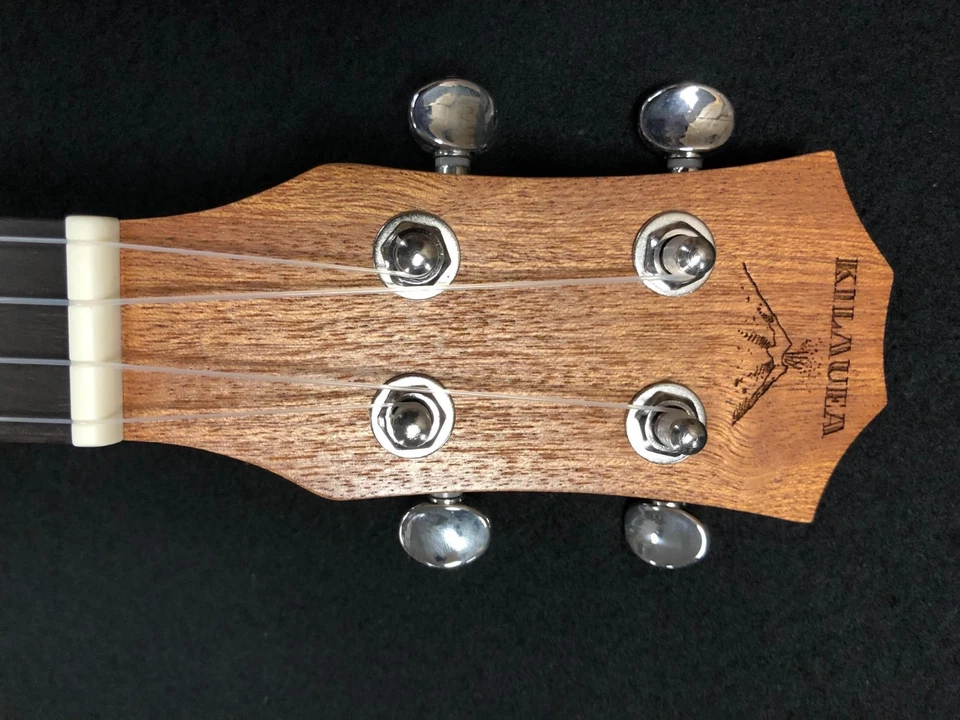 Kilauea 21" Soprano Sz Ukulele Sealed Machines Curved Back Spruce Top - Image 3 of 4