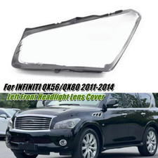 Front Headlight Lens Cover Shell+Sealant For INFINITI QX56/QX80 2011-2014 Left
