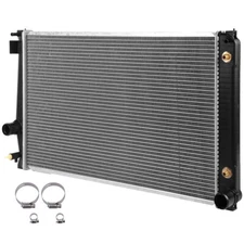 Radiator For 2006-2015 Toyota RAV4 with Universal Oil Hose Clamps Kit CU2891