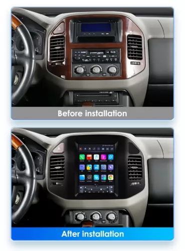 Für Mitsubishi Pajero/V60/V73 1999-2006 9.7" CarPlay Auto Radio BT GPS 4+64GB - Picture 4 of 13