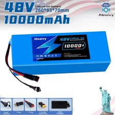 48V 10Ah Li-ion Ebike Battery Pack for Electric Bicycle  Scooter 48V 10000mah