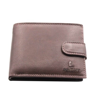 Portafoglio Uomo Pelle Con Clip Portamonete Carte Credito