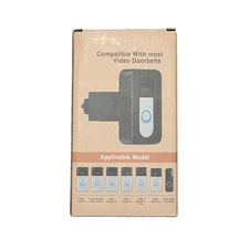 Anti-Theft Video Doorbell Mount, No Drill Ring Doorbell Holder for Apartment Ho