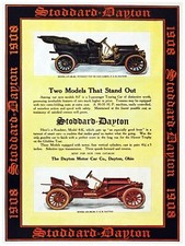 3797.Stoddard Car Ad Poster.Room Art Decorative.Home interior design