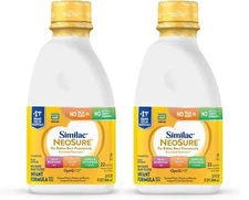 Similac Neosure for Babies Born Prematurely, Infant Formula, 32 fl oz, Pack of 2