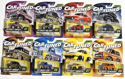 CAR TUNED Series 1 Complete Diecast Set of (8) | eBay