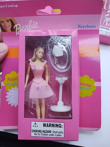 Vintage MATTEL Spotlight BARBIE KEYCHAIN-ENTIRE LOT PLUS 2 EXTRA AS SEEN IN PICS - Picture 13 of 13