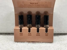 KKW FRAGRANCE ESSENTIAL NUDE  Sand, Suede, Soleil, Silk 0.05oz NIB x4 TESTER SET