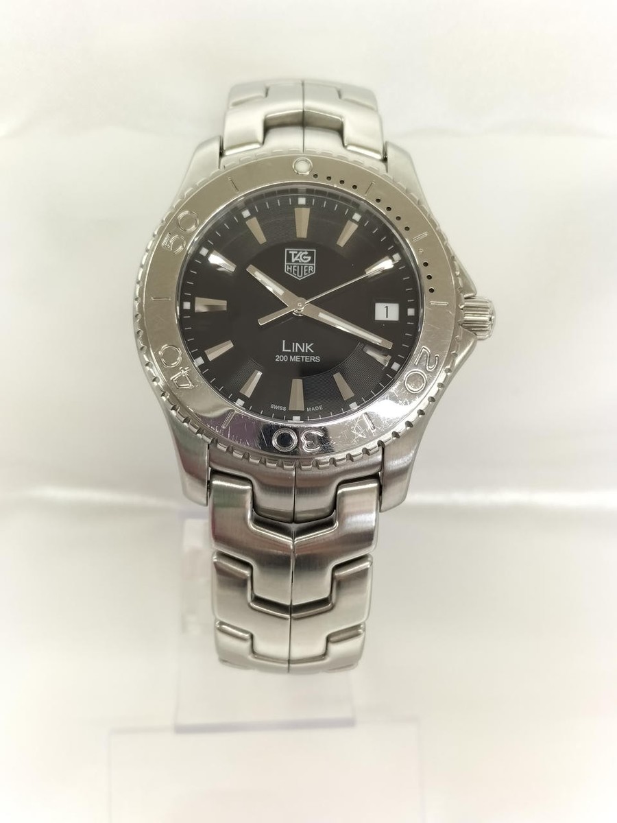 TAG Heuer Link Men's Black Watch WJ1110 for sale online