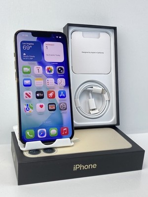 Apple iPhone 13 Pro A2483 128GB Gold 98% battery health Unlocked phone