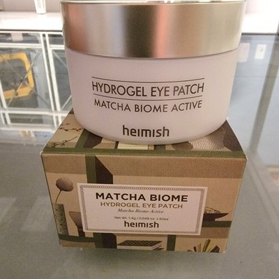 Heimish Matcha Biome Hydrogel Eye Patch, 60 Patches, 1.4 g Each