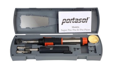 Portasol 010589330 Super Pro 125-Watt Heat Tool Kit with 7 Tips