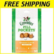 Chicken Flavor Pill Pockets for Dogs - Tablet Size x 180