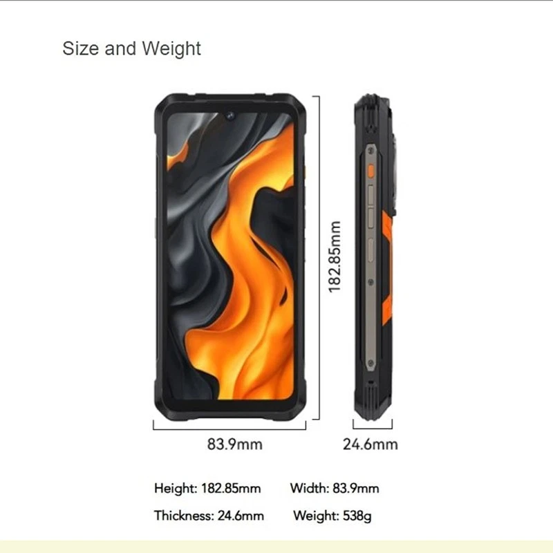 Global Cubot KingKong Power 5 Rugged Phone LED Light NFC 15300mAh 33W 64MP 120HZ - Image 4 of 4