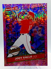2020 Panini Donruss - Highlights Joey Gallo #H-2 Pink Fireworks
