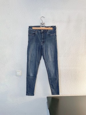 Mango NOA Basic Röhrenjeans Skinny Jeans Bluejeans Stretch S 36