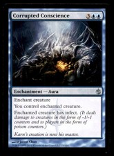 Corrupted Conscience LP Light Play Mirrodin Besieged MTG [9505]