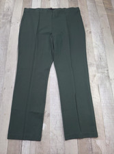 Banana Republic Green Ponte Pants Women's Size XXL Pull On Stretch Casual