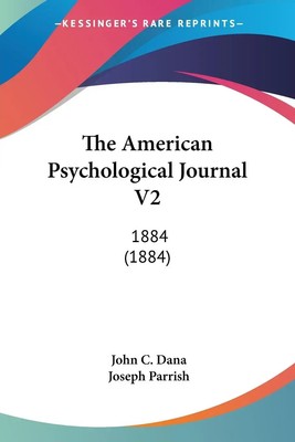 John C. Dana | The American Psychological Journal V2 | Taschenbuch | Englisch
