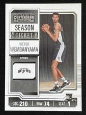 Victor Wembanyama 2023-24 Panini Contenders Season Ticket Base RC #11 -71d