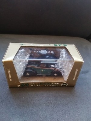 Diecast Brumm 1:43 Scale 1937-39 Fiat 508C Berlina 1100 Taxi item R62 Serie Oro