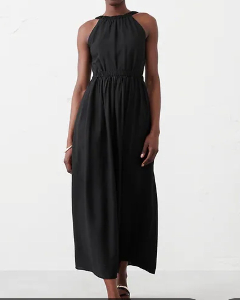 Banana Republic Halter Neck Maxi Dress