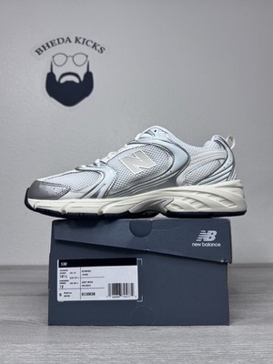 Size 10.5 - New Balance 530 'Silver Metallic' Trainers U530ESB
