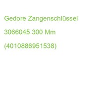Gedore ZangenschlüSsel 3066045, LäNge: 300 Mm, 1 St. (4010886951538)