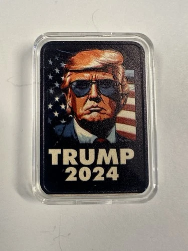 🔥🇺🇸PRESIDENT TRUMP BAR🇺🇸🔥HISTORY🔥One Troy Ounce🔥