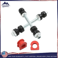 Front Suspension Stabilizer Bar Link & Bushing Kit For 1985-2016 Chevrolet