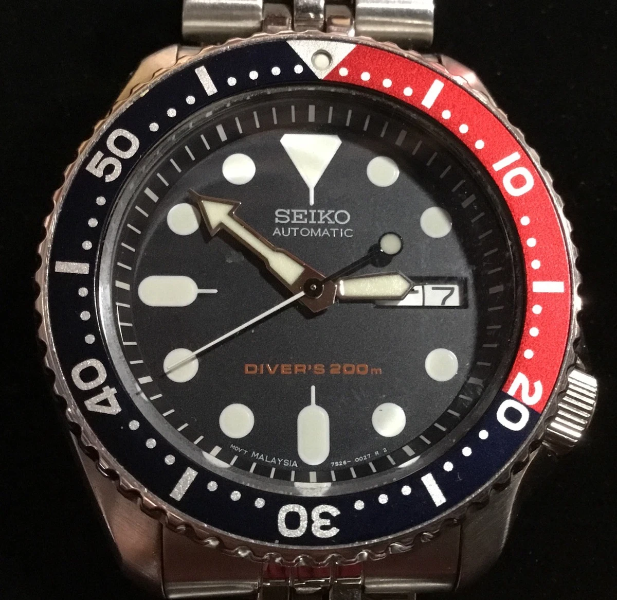 Seiko Diver Analog 200 m (20 ATM) Water Resistance Wristwatches