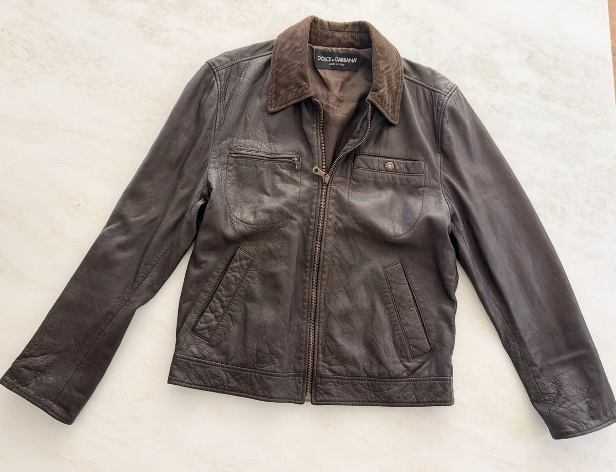 Dolce&Gabbana Leather Jacket products for sale | eBay
